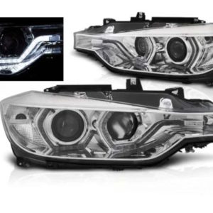 Angel Eyes Xenon koplampen Chrome geschikt voor BMW F30 F31