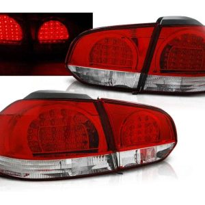 LED achterlichten Red White geschikt voor VW Golf 6