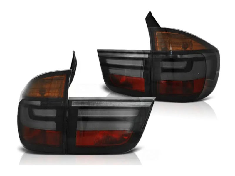 LED achterlichten Smoke geschikt voor BMW X5 E70 - Afbeelding 2