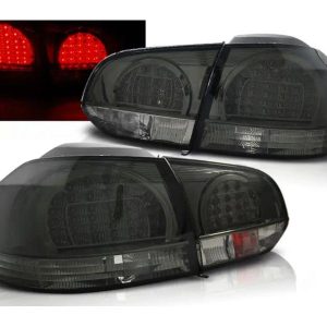 LED achterlichten Smoke geschikt voor VW Golf 6