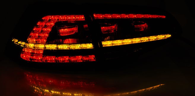 LEDbar Sport achterlichten Red Smoke geschikt voor VW Golf 7 - Afbeelding 3