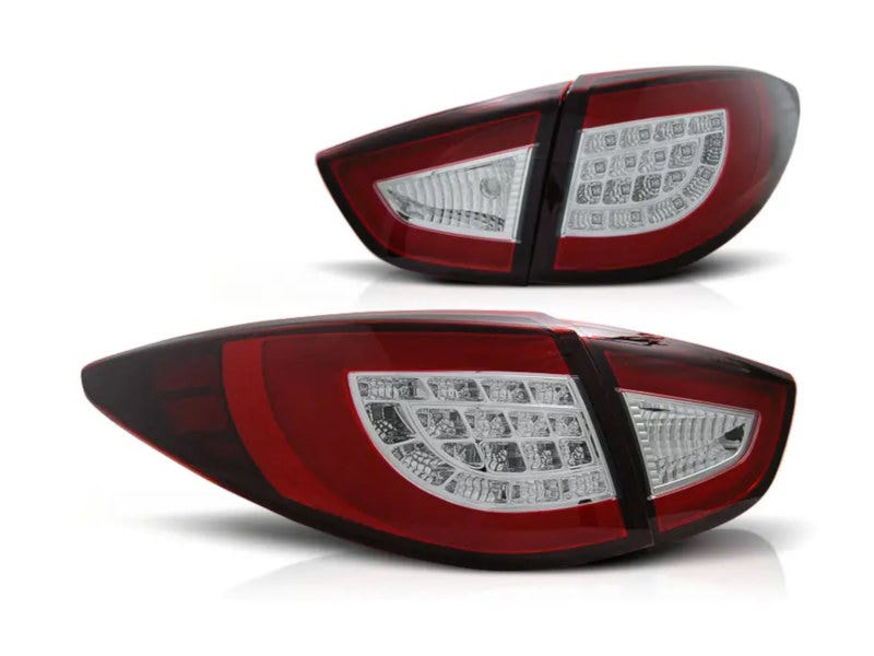 LED bar achterlichten Red White geschikt voor Hyundai iX35 - Afbeelding 2