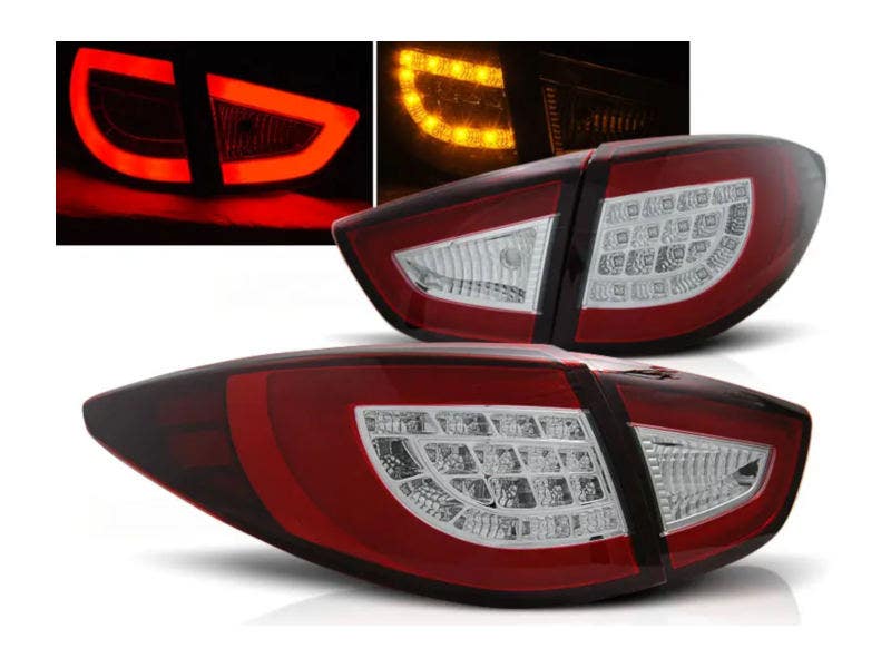 LED bar achterlichten Red White geschikt voor Hyundai iX35