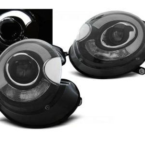 Tube Light koplampen Black geschikt voor Mini Cooper R56