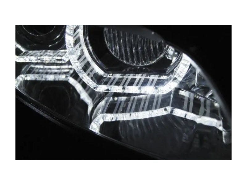 Xenon koplampen LED Angel Eyes Chrome geschikt voor BMW E92/E93 - Afbeelding 4
