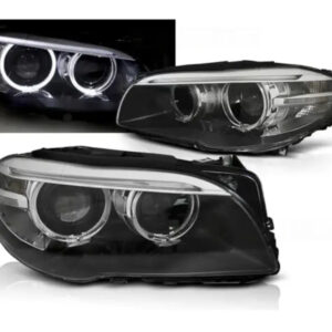 BMW F10/F11 2010 tot 07-13LED tube koplamp unit  Zwart
