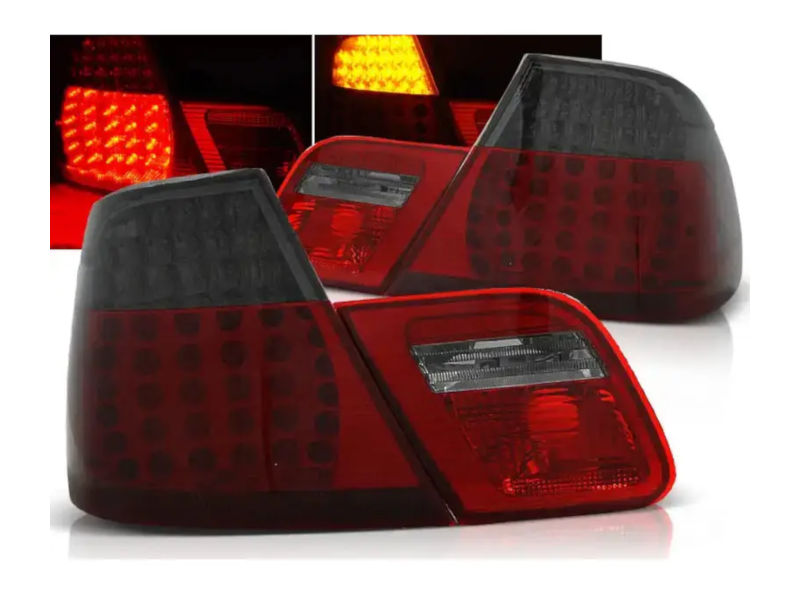 LED achterlichten Red Smoke geschikt voor BMW E46 Coupe