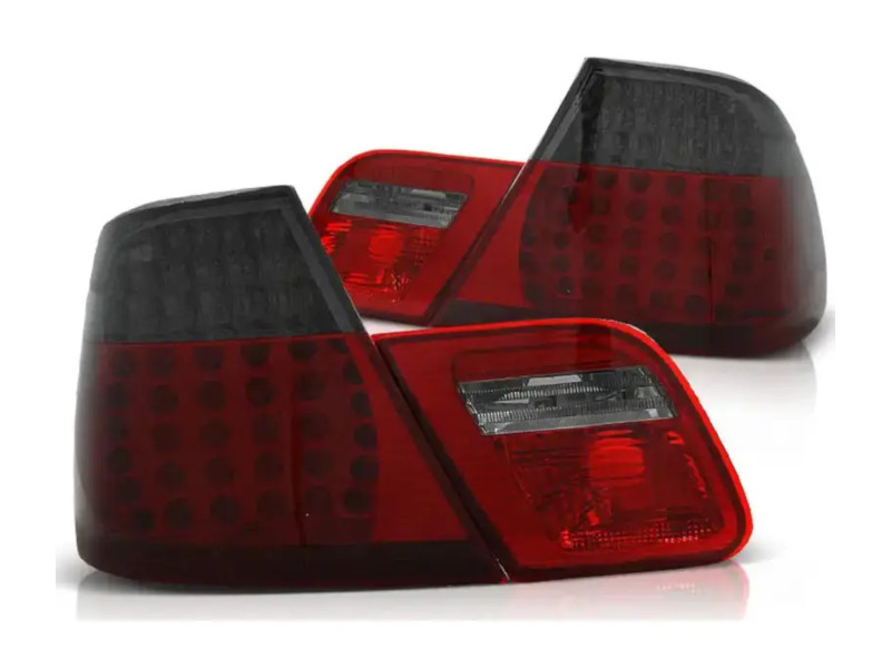 LED achterlichten Red Smoke geschikt voor BMW E46 Coupe - Afbeelding 2