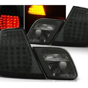 LED achterlichten Smoke geschikt voor BMW E46 Coupe