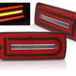 LED bar achterlichten dynamisch Red White geschikt voor Mercedes W463