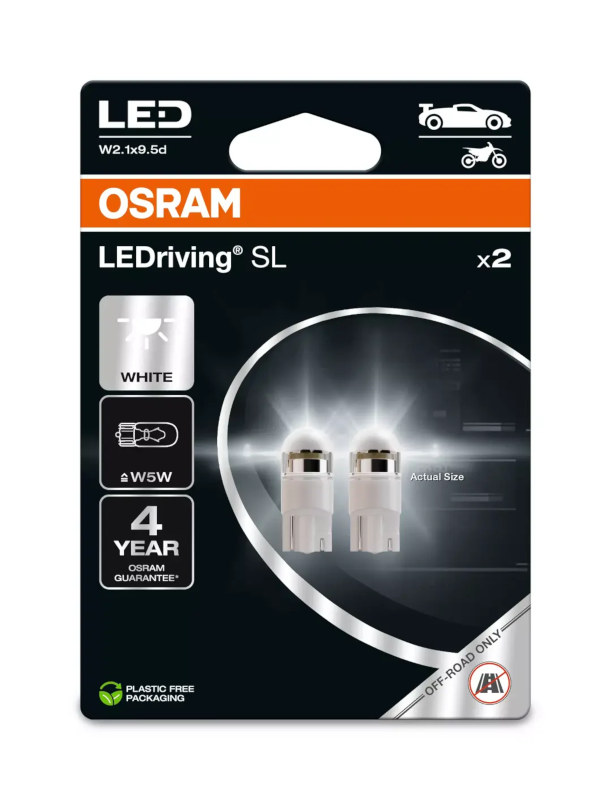 Osram LEDriving SL W5W-T10 White 2825DWP-2BL set