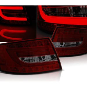 LED achterlichten Red Smoke geschikt voor Audi A6 C6 Sedan