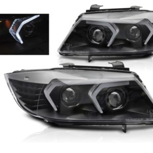Full LED koplampen Black geschikt voor BMW E90 E91